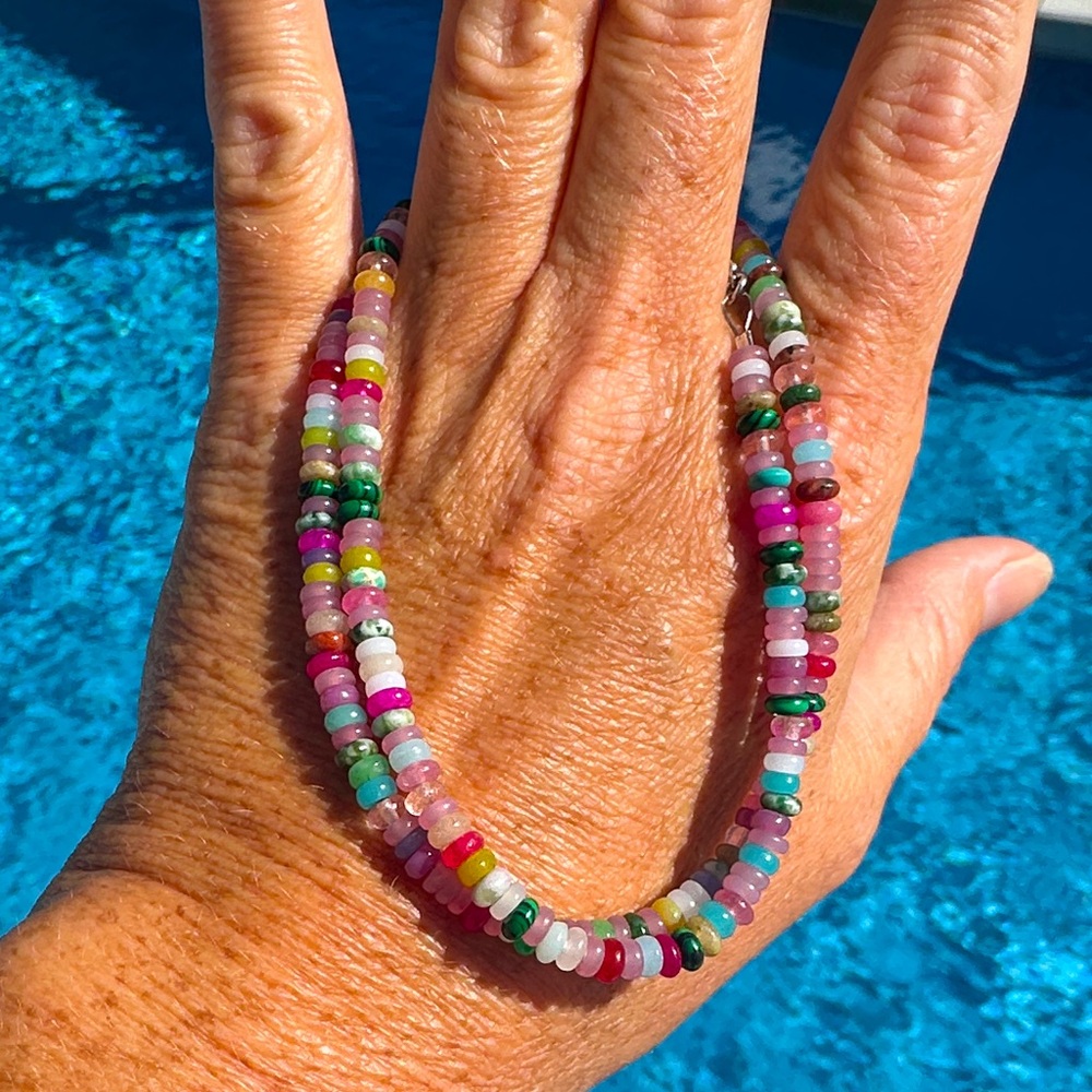 **New Multicolor Beaded Necklace